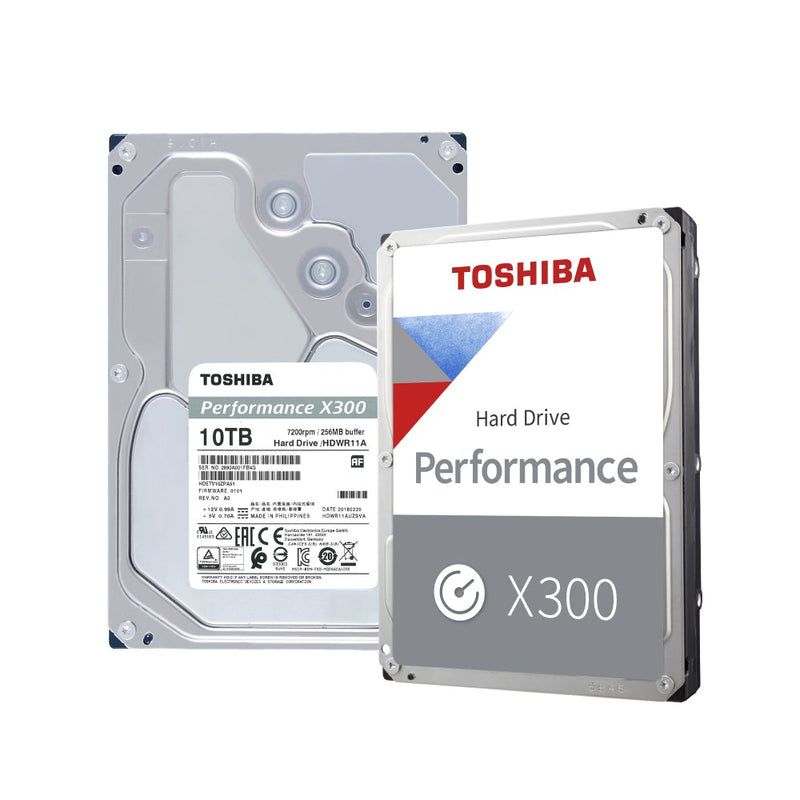 Toshiba X300 SATA, 7200rpm, 3.5" Form Factor PC Desktop Internal Hard Drive