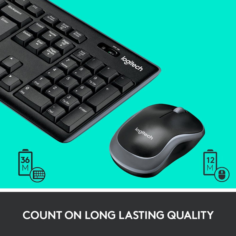 Logitech MK270r Wireless Compact Keyboard &amp; Mouse Combo (Work From Home, Home Based Learning)