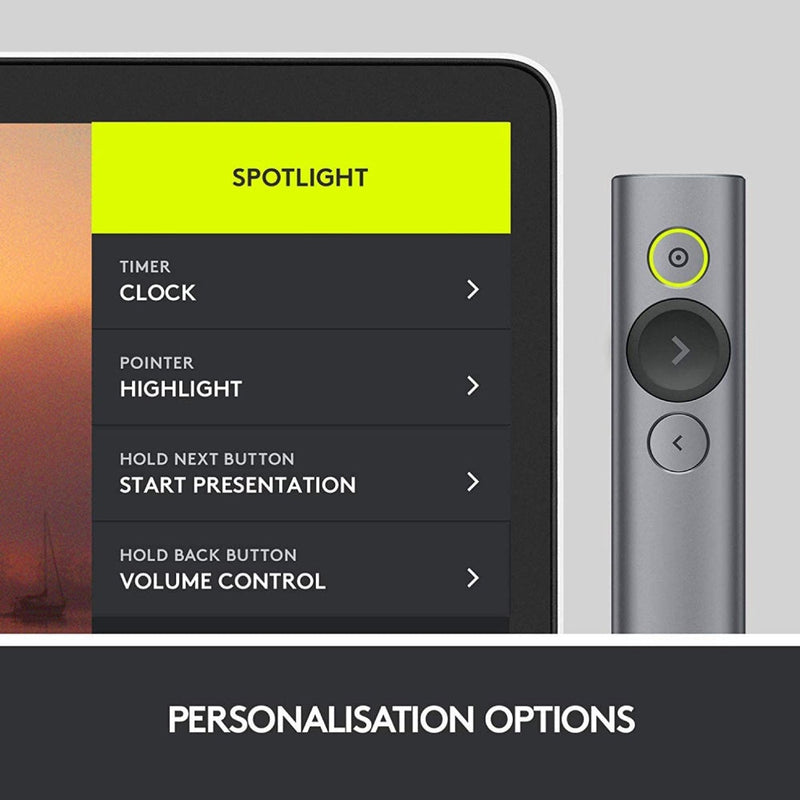 Logitech Spotlight Wireless Advance Presentation Remote